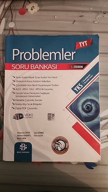 Bilgi sarmal yayinlari tyt problemler soru bankasi