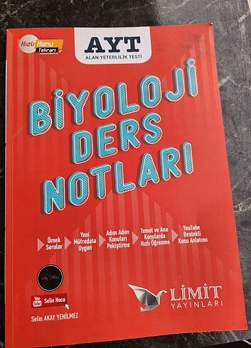 Limit yayınları tyt ve ayt ders notlari