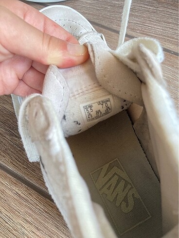 37 Beden vans platform ayakkabı