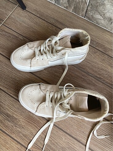 37 Beden beyaz Renk vans platform ayakkabı