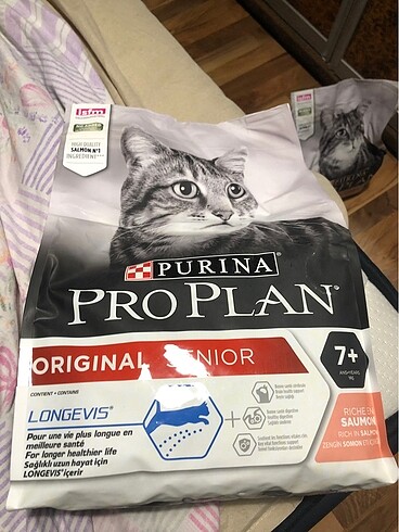 Proplan 7+ Somonlu Yaşlı Kedi Maması 3kg