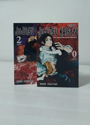 JUJUTSU KAİSEN (0 2) ÜRÜNLER MÜKEMMEL DURUMDADIRLAR