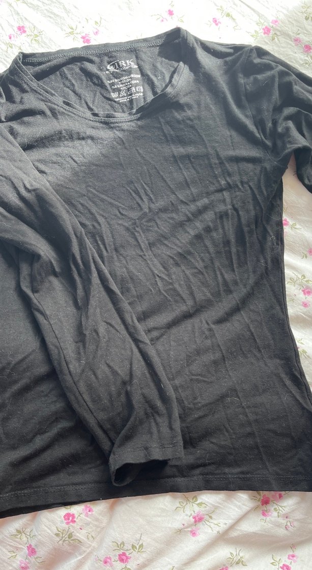 Siyah Uzun Kollu bluz Kıyafeti - Görsel 2