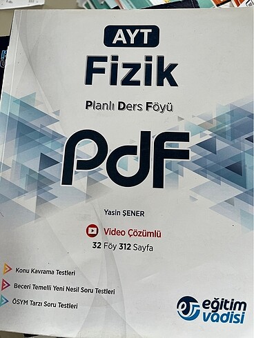 ayt fizik föy