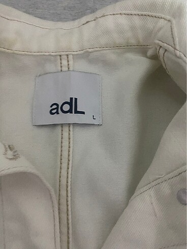 Adriano Goldschmied adL beyaz kot ceket
