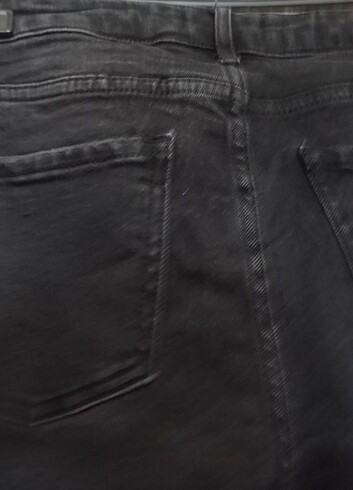 28 Beden siyah Renk Zara premium işlemeli Jean Pantolon