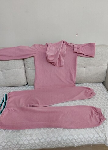 Diğer S beden siyah inci pijama takımı