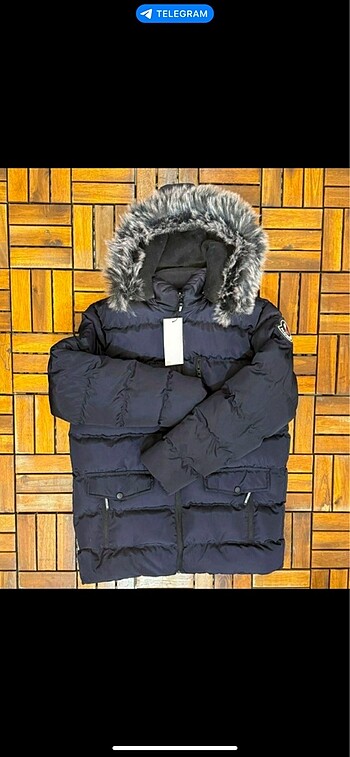 Moncler MONCLER UNİSEX KÜRKLÜ MONT