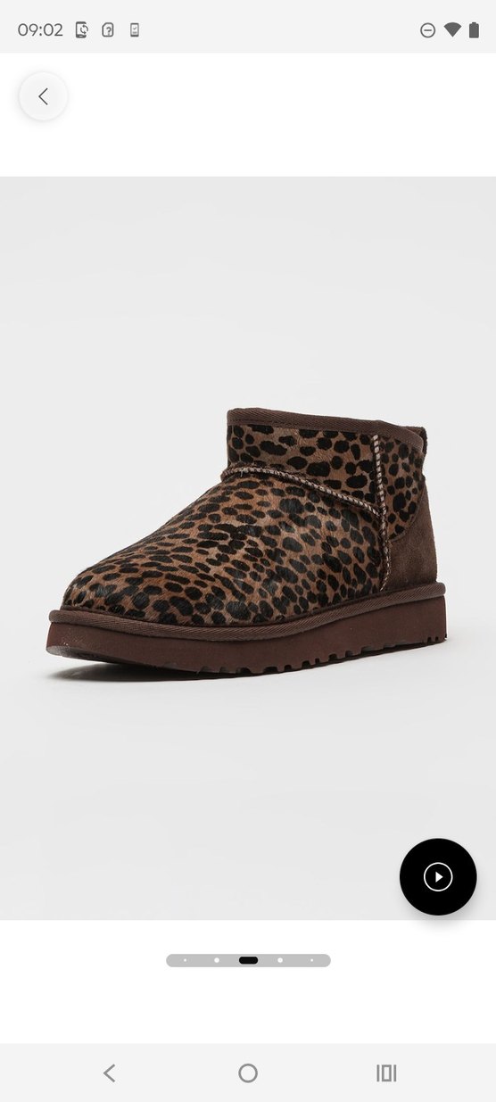 Kürklü Leopar Desenli Kahverengi Kadın Bot - Görsel 3