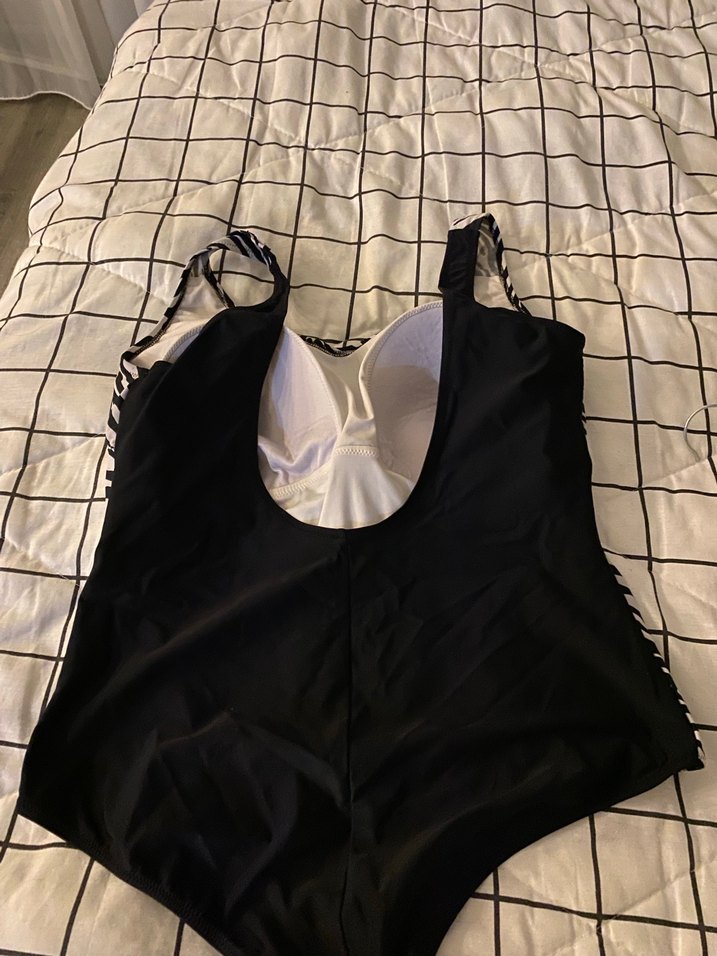 Zebra desenli kadın mayo - Görsel 2