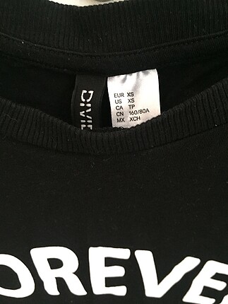H&M Crop tshirt