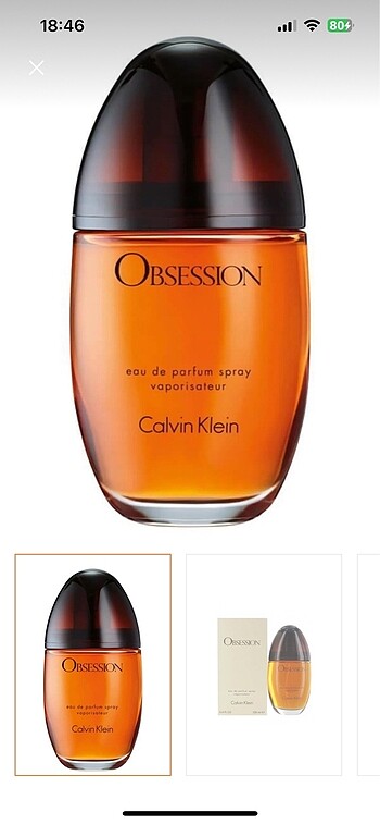 Calvin clein parfüm