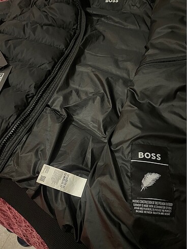 3xl Beden siyah Renk HUGO BOSS orjinal mont