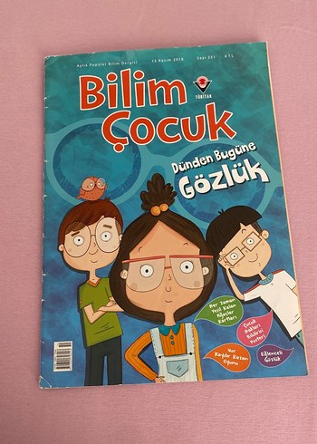 Bilim Çocuk Dünden Bugüne Gözlük Çocuk Kitabı