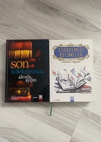 Almila Aydın'dan İki Roman