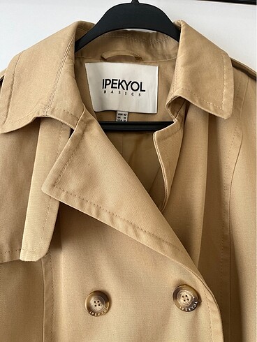 xl Beden İpekyol trenckot