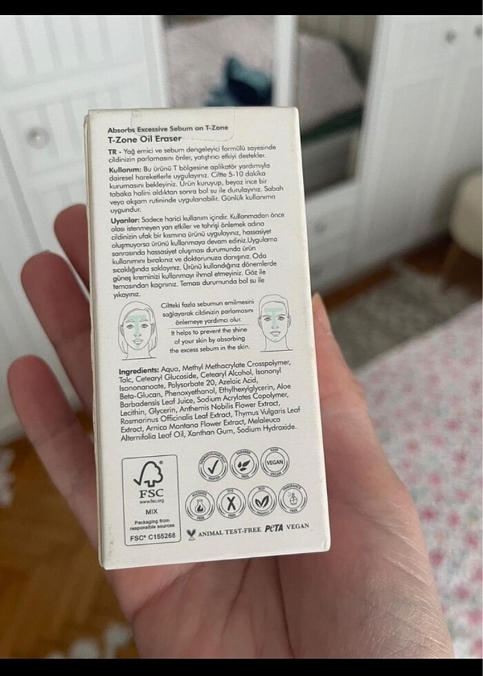 The Purest Solutions T bölgesi maske - Görsel 5