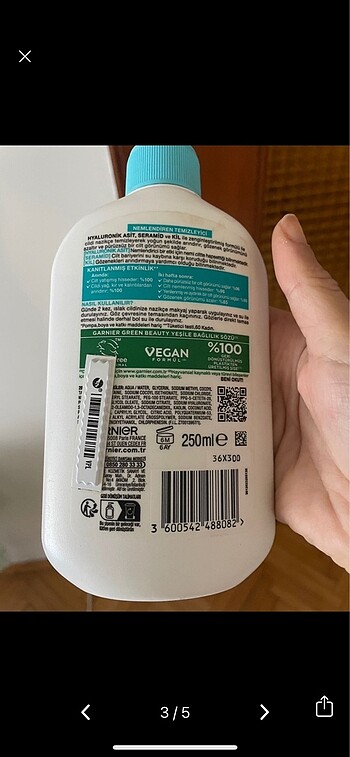 Beden Renk Garnier yüz temizleme jeli