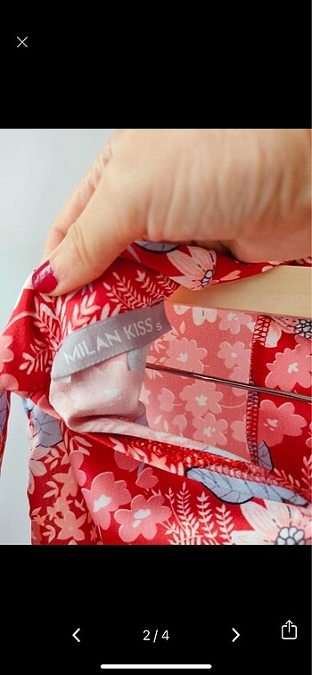 Çiçekli elbise - Görsel 7