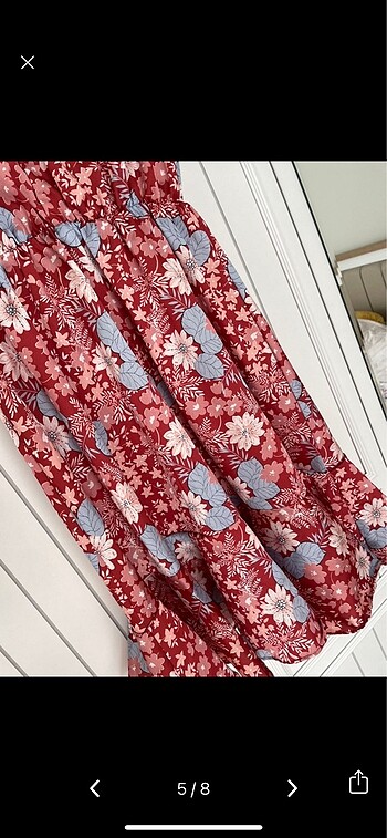 Çiçekli elbise - Görsel 4