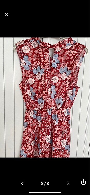 Çiçekli elbise - Görsel 6