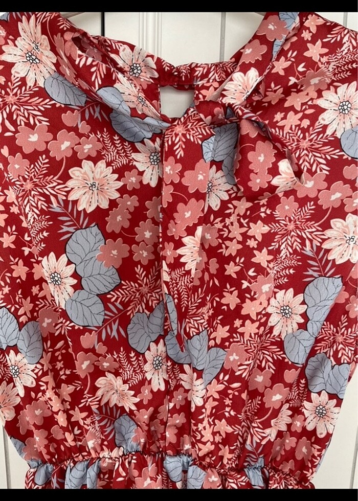 Çiçekli elbise - Görsel 5