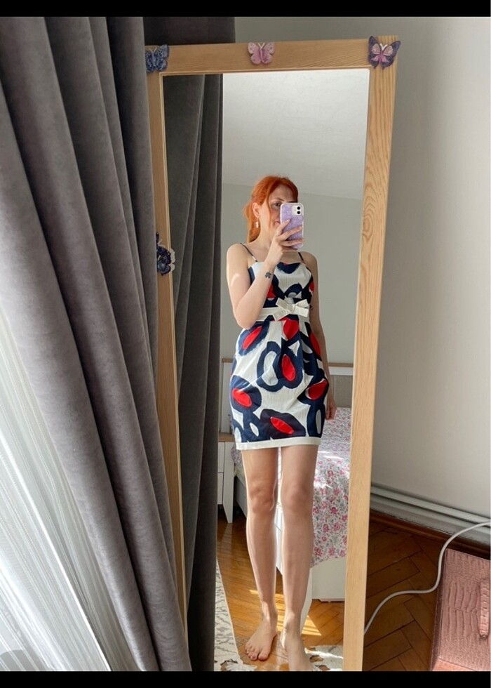 Mini saten abiye - Görsel 5