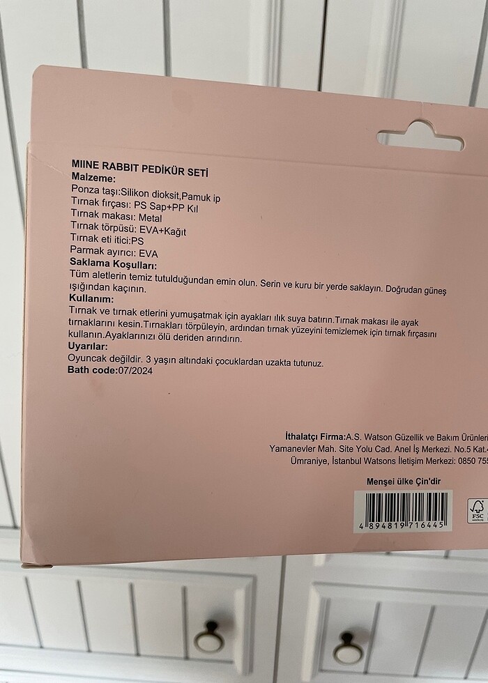 Pedikür seti - Görsel 3