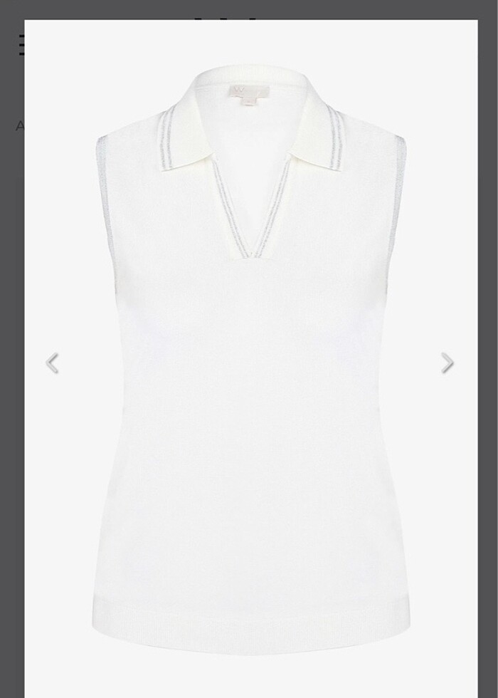 W collection kolsuz triko bluz - Görsel 2