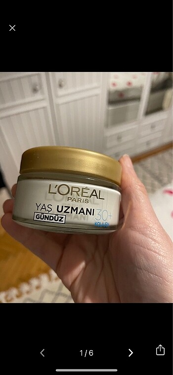 Loreal +30 gündüz kremi