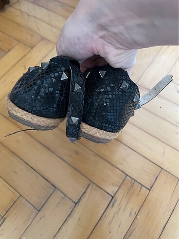 Siyah espadril - Görsel 5