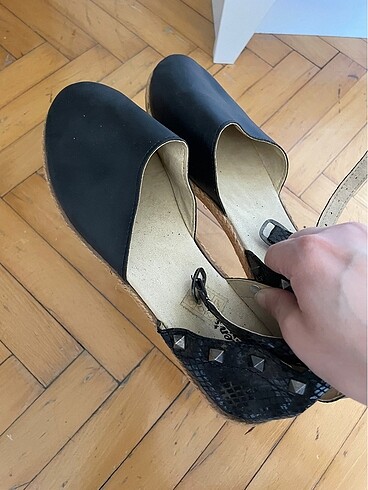 Siyah espadril - Görsel 7