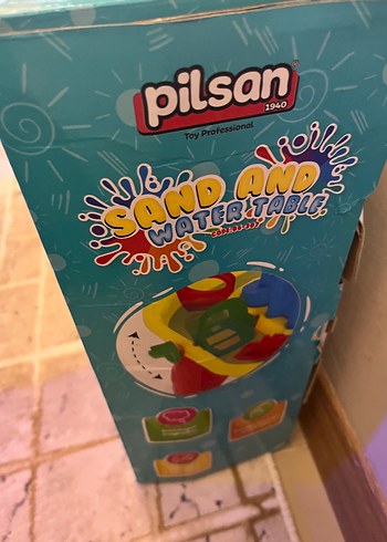 Pilsan Renkli Kum ve Su Masası