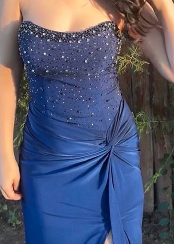 Lacivert Abiye - Görsel 5