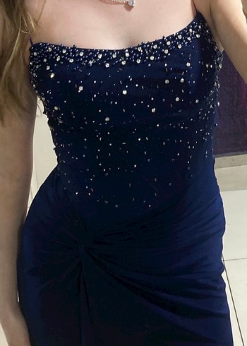 Lacivert Abiye - Görsel 3