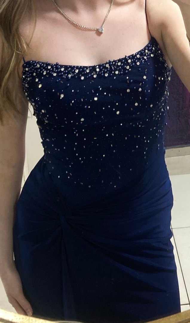 Lacivert Abiye - Görsel 3