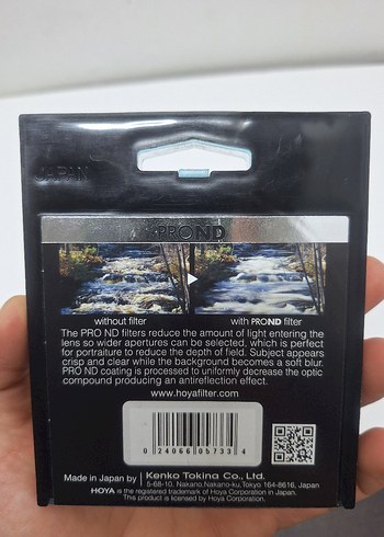 Diğer HOYA PROND 1000 ND Filtre