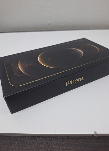 Iphone 12 pro max gold kutusu