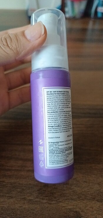 Bioderma Güneş kremi