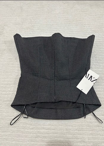 Zara Zara Straplez Kadın bluz