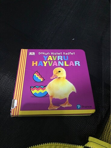 Dokun hisset kitap ciltli kalın sayfalar