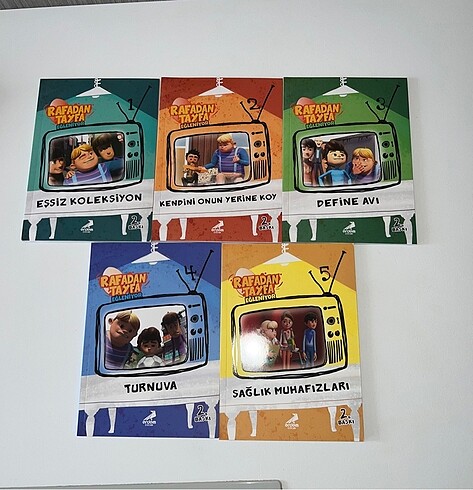  Rafadan tayfa eğleniyor serisi (5 kitap)