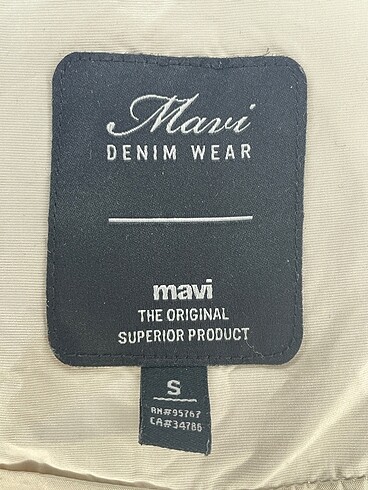m Beden çeşitli Renk Mavi Jeans Mont %70 İndirimli.