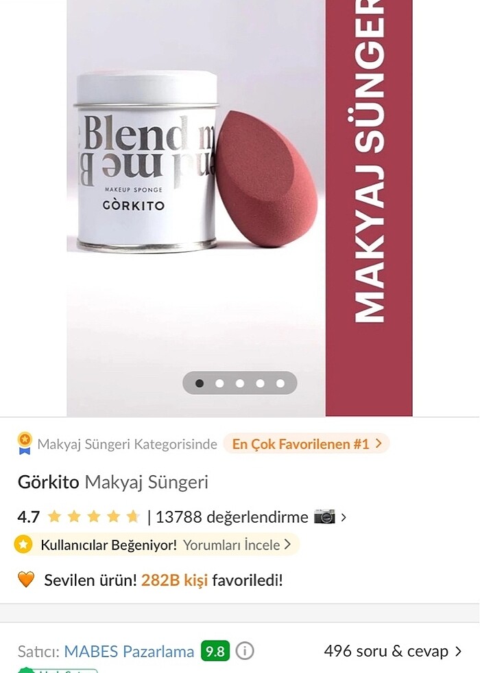 Görkito sünger - Görsel 4