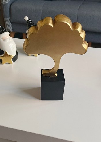 Zara Home Altın Renkli Dekoratif Biblo