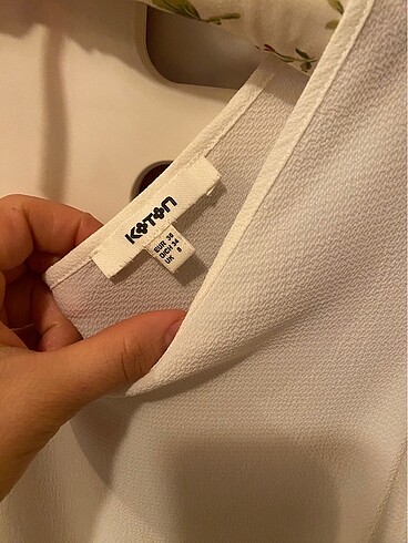 s Beden beyaz Renk Kotob bluz