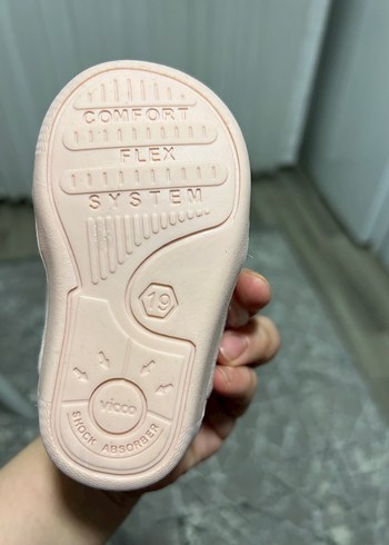 Vicco Pudra Kız Bebek Panduf - Görsel 4