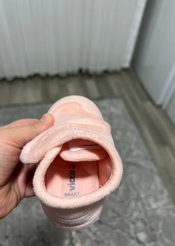 Vicco Pudra Kız Bebek Panduf - Görsel 3