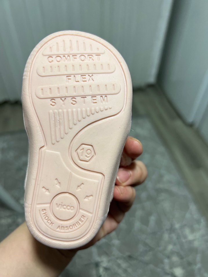 Vicco Pudra Kız Bebek Panduf - Görsel 4