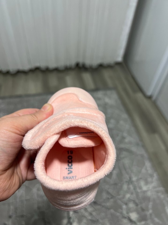 Vicco Pudra Kız Bebek Panduf - Görsel 3